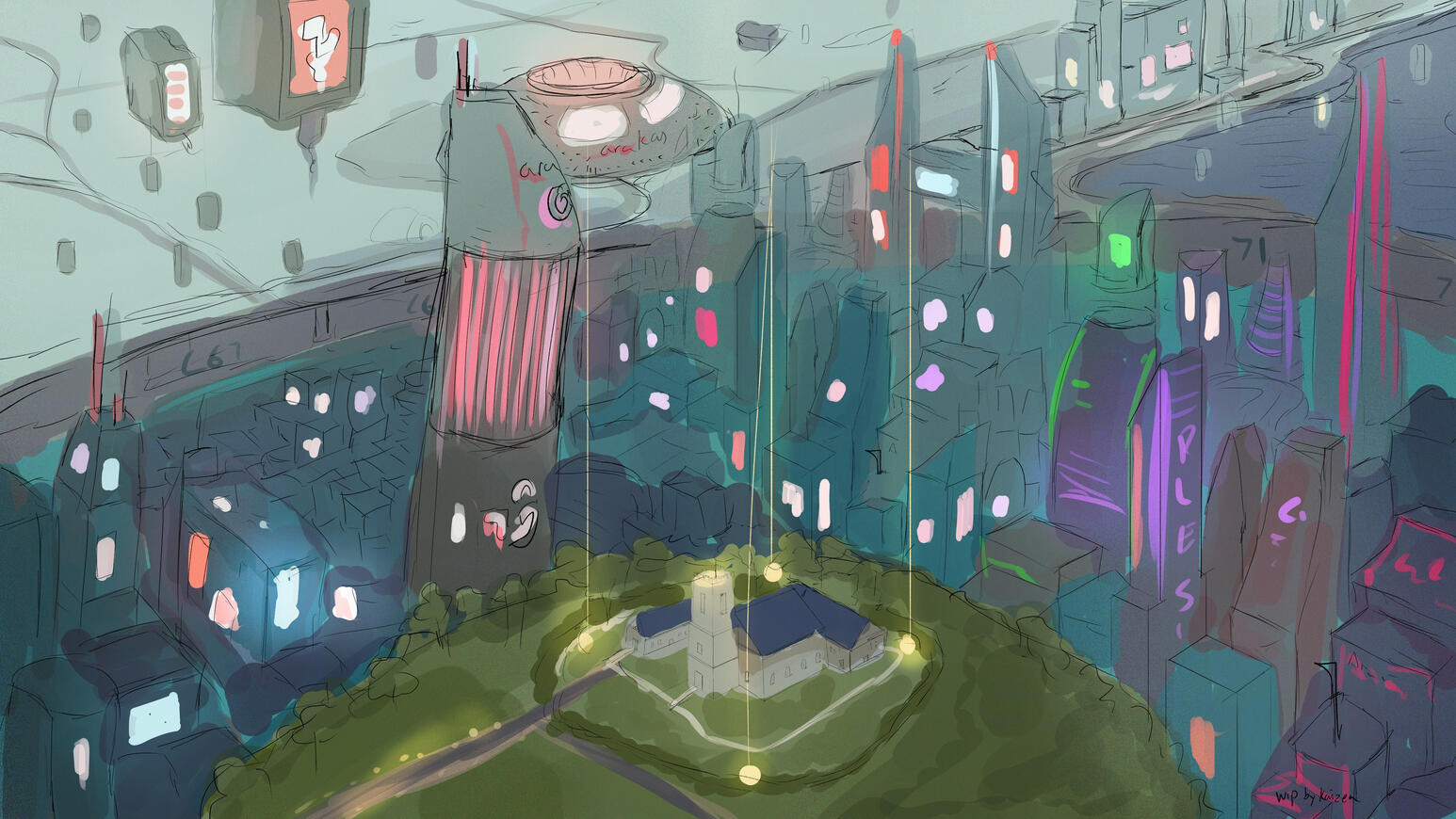 Concept "Dystopia" for Client