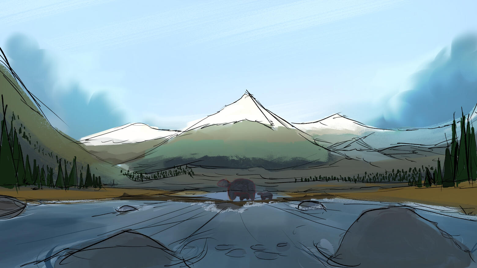 Escape Concept Bear Escape Concept Bear