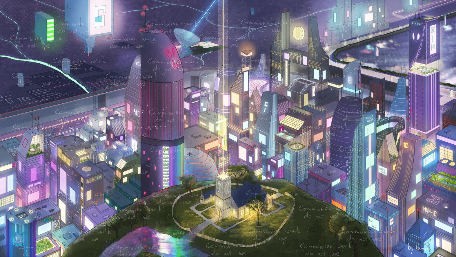 Modern City Dystopia for Chayward