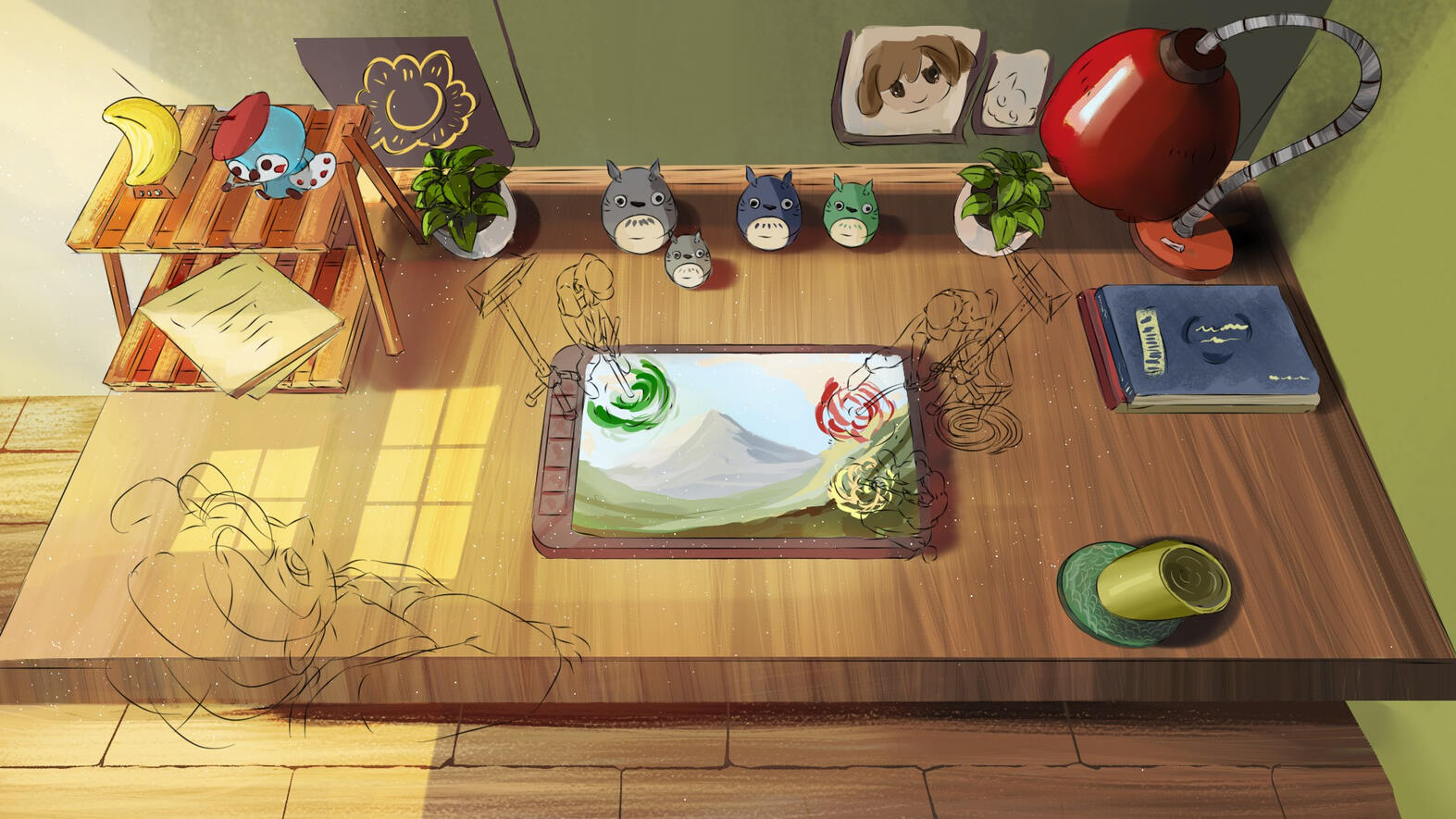 Colourist only for this comm